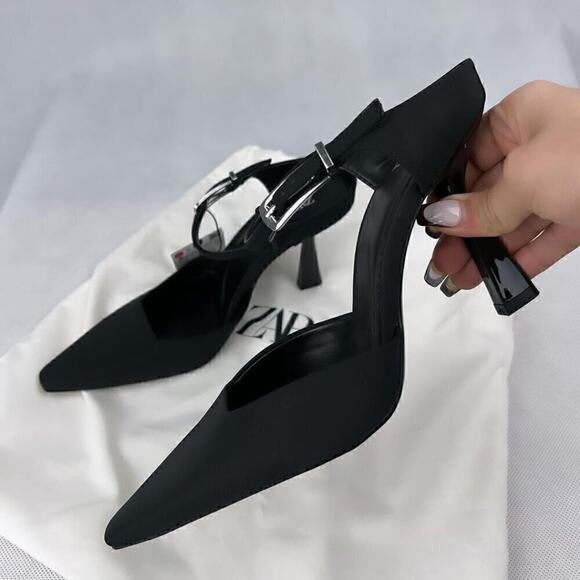 ZARA Buckled Mules NWT - Picture 12 of 16